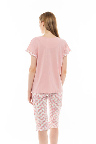 Pink Label Dames Pyjama Pink S1269 | 28367