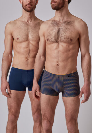 Skiny Men Shorts Powerline 2-Pack Dark Blue 086001-S101 | 25147