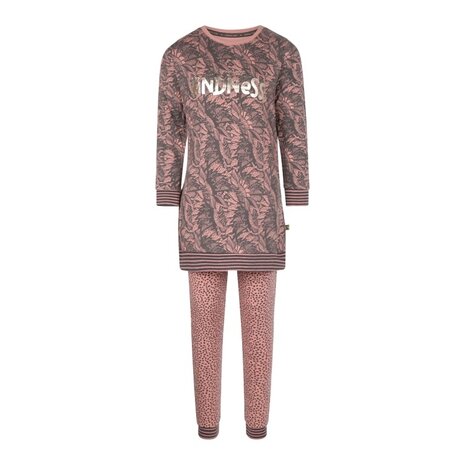 Charlie Choe Meisjes Pyjama Long Pullover Set Old Pink U45029-41 | 27221