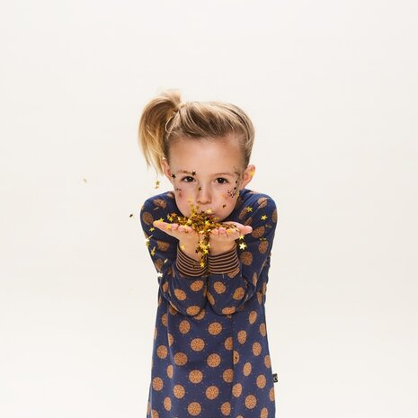 Charlie Choe Meisjes Pyjama Long Pullover Set Navy U45014-41 | 27219