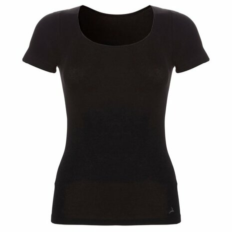 Ten Cate Women Basic T-shirt Zwart 30199-090 | 17462