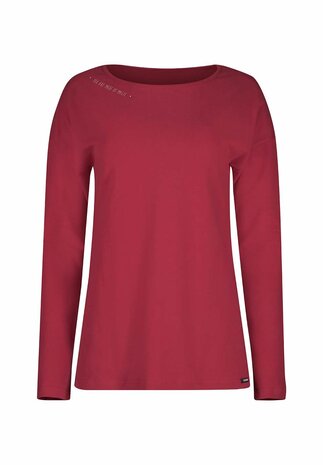 Skiny Dames Shirt Deep Red  080769 | 27422