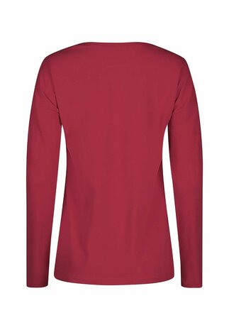 Skiny Dames Shirt Deep Red  080769 | 27422