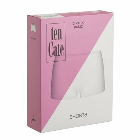 Ten Cate Women Basic Short Wit 30190-001 | 17390