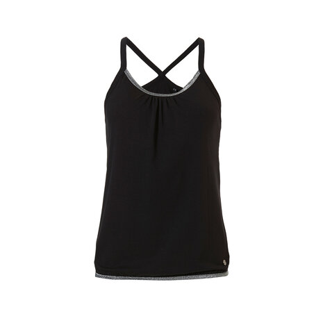 Pastunette 24/7 Moments Spaghetti Top Black 45199-300-0 | 25208