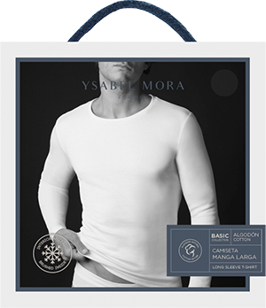 Ysabel Mora Heren Thermo Long Sleeve  White 20106 | 27724