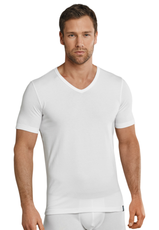 Schiesser Men 95/5 T-Shirt Wit 205429-100 | 6472