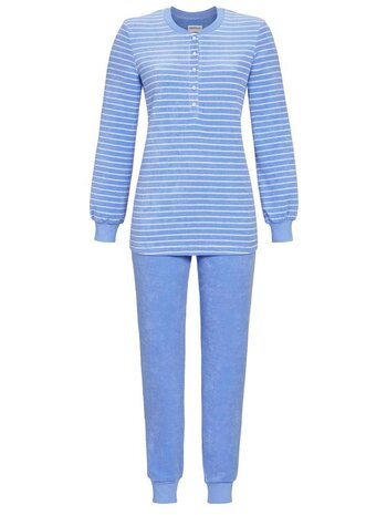 Ringella Dames Badstof Pyjama Blue Bell 3518213-218 | 28900