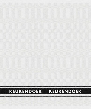 DDDDD Keukendoek Pelle White 25772