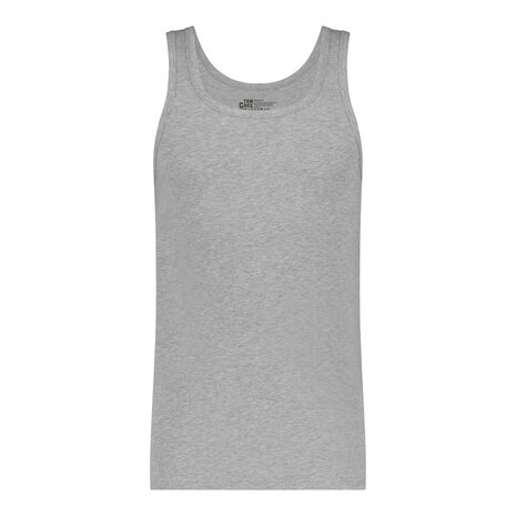 Ten Cate Men Basics Singlets 2-Pack Grey Melee 32324-955 | 26926