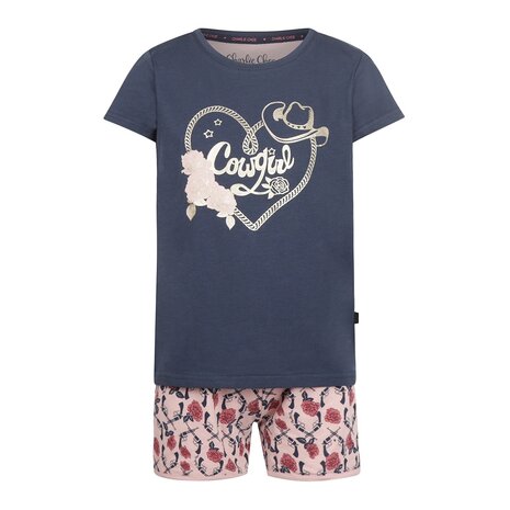 Charlie Choe Meisjes Shortama Cowgirl T47021-41 | 28236