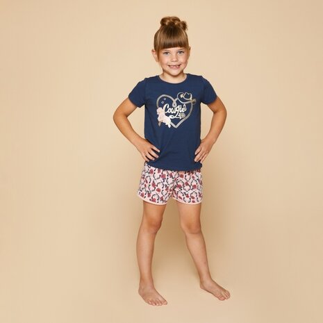 Charlie Choe Meisjes Shortama Cowgirl T47021-41 | 28236