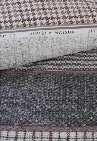 Rivièra Maison Dekbedovertrek Tailor Antraciet 28640