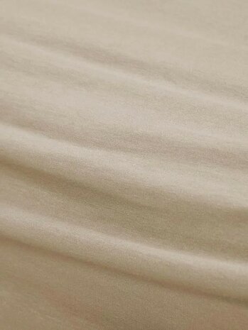 Essenza Organic Jersey Hoeslaken Cement 409587 | 28362