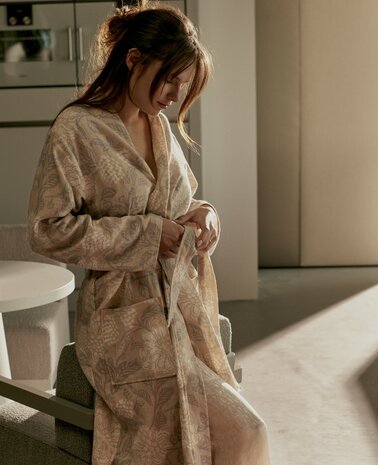 Vandyck Dames Badjas Marly Linen | 31933