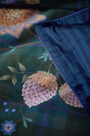 Pip Studio Dekbedovertrek Flores Felices Dark BLue 31912