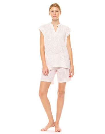 Pink Label Dames Shortama Soft Pink S1451 | 31590