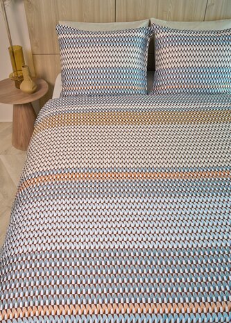 Kardol Dekbedovertrek Rhytm Naturel 25843