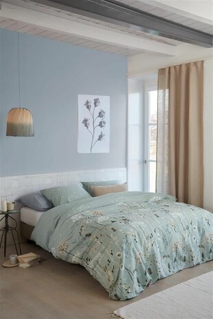 Ariadne At Home Dekbedovertrek Wind Green 32552