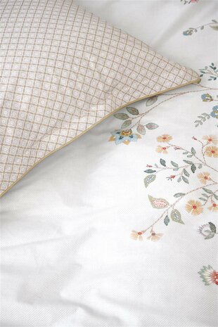 Pip Studio Dekbedovertrek Campo de Flores Offwhite 32166