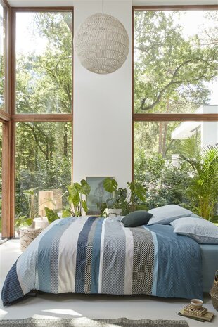 Beddinghouse Dekbedovertrek Lennart Blue 32553