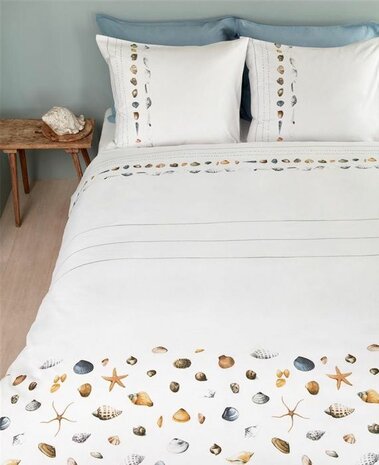 Marjolein Bastin Dekbedovertrek Shelfish White 32171