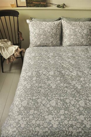 Ariadne At Home Dekbedovertrek Shapes Grey 31888