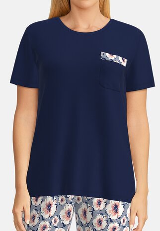 Götzburg Dames Shortama Blauw 250216-4009-655 | 31389