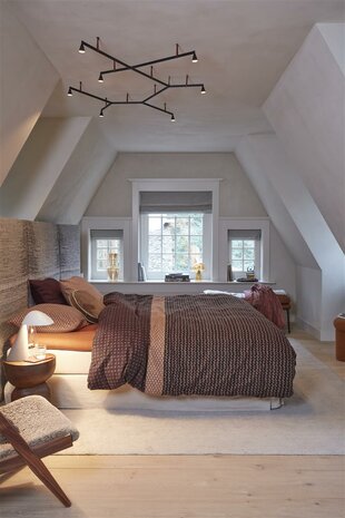 Beddinghouse Flanel Dekbedovertrek River Dark Red 32177