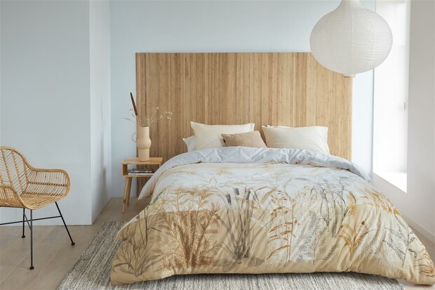 Beddinghouse Dekbedovertrek Florine Sand 26075