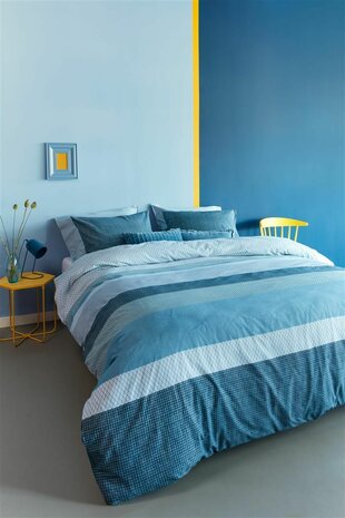 Beddinghouse Dekbedovertrek Hidde Blue 31058
