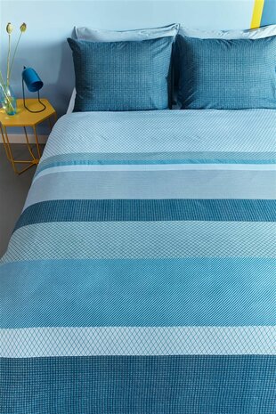 Beddinghouse Dekbedovertrek Hidde Blue 31058