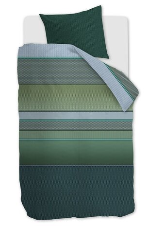 Beddinghouse Dekbedovertrek Romeo Blue Green 32063