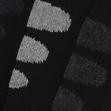 Apollo Heren Wandel Sokken 3-Pack Zwart 122434000 | 32705