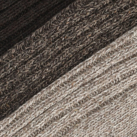 Apollo Noorse Heren Sokken 3-Pack Bruin 124010000 | 32710