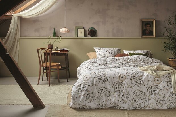 Ariadne At Home Dekbedovertrek Windy OffWhite 32630