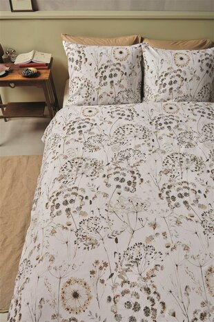 Ariadne At Home Dekbedovertrek Windy OffWhite 32630