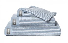 Vandyck Badgoed Home Petit Ligne Faded Denim 17115