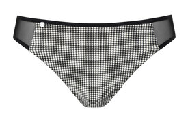 Lisca Slip Mia Black Pepita 22299-BP | 28760