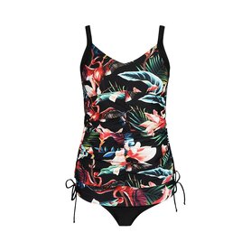 Mila Tankini Black-Multi P55214-23 | 31623