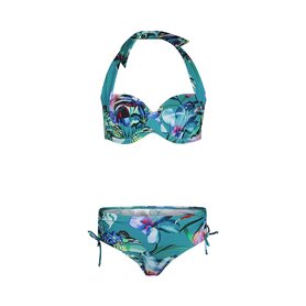 Mila 4-Ways Bikini Aqua-Multi P55237-23 | 31622
