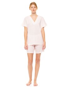 Pink Label Dames Shortama Soft Pink S1444 | 31589