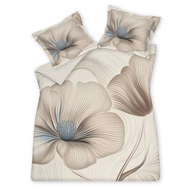 Vandyck Dekbedovertrek Royal Garden Cream Tan SAM125110-189 | 31250