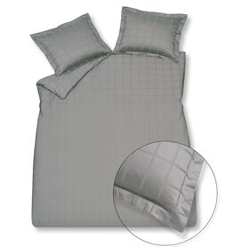 Vandyck Dekbedovertrek Home 78 Check Cool Grey HCJD18278 | 31928