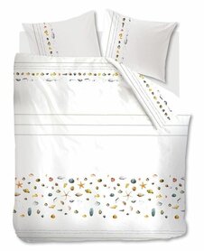 Marjolein Bastin Dekbedovertrek Shelfish White 32171