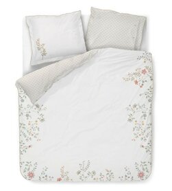 Pip Studio Dekbedovertrek Campo de Flores Offwhite 32166
