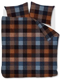 Beddinghouse Flanel Dekbedovertrek Beckett Blue 32174