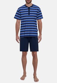 Götzburg Heren Shortama Blauw 452309-5667-682 | 31646